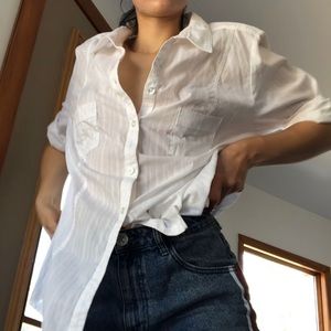 White Button Down